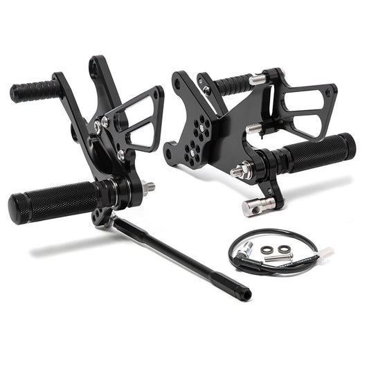 For Kawasaki ZX-6R 2005-2008 Rear Set Adjustable Rearsets Footpegs