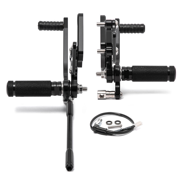 For Kawasaki ZX-6R 2005-2008 Rear Set Adjustable Rearsets Footpegs