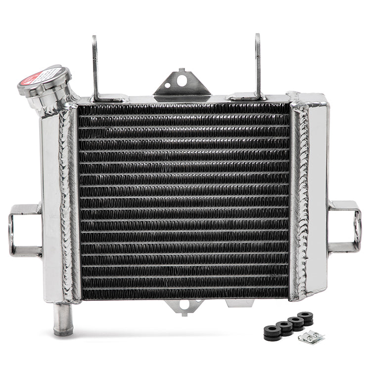 For Suzuki GSX 125R / GSXS 125 2017-2025TIG-Welded Heavy-Duty Aluminum Engine Radiator 17710-23K00