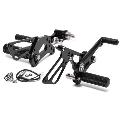 For Suzuki GSX-R600 / GSX-R750 2011-2024 Rear Set Adjustable Rearsets Footpegs