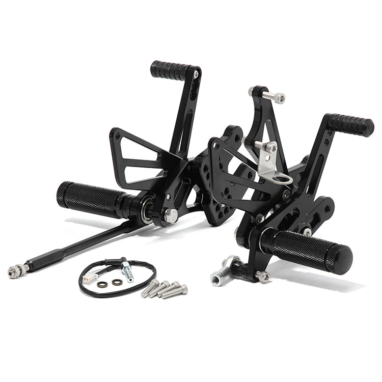 For Suzuki GSX-R 1000 / GSXR1000 2007-2008 CNC Billet Aluminum Adjustable Rearsets Kit