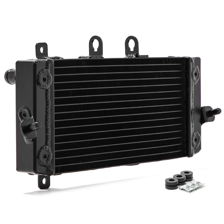 For Suzuki GSX250R V-Strom 250 Inazuma 250 2012-2021 TIG-Welded Heavy-Duty Engine Radiator Replacement 17710-48HA0