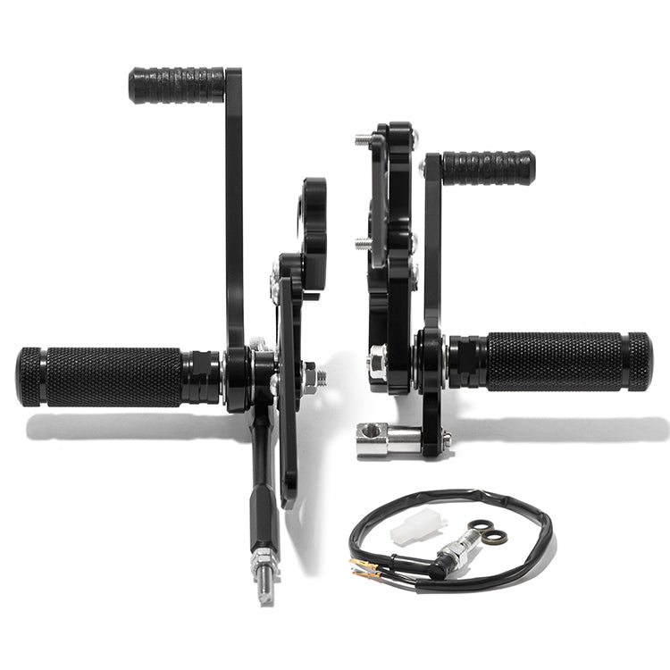 For Suzuki GSXR1000 00-04 / GSXR600 GSXR750 00-05 / SV650 SV650S 99-02 Adjustable CNC Rearsets Footpegs