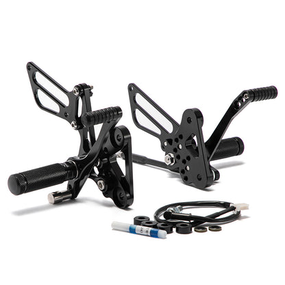 For Suzuki Hayabusa 1300 GSX 1300 R 1999-2014 Rear Set Adjustable Footpegs