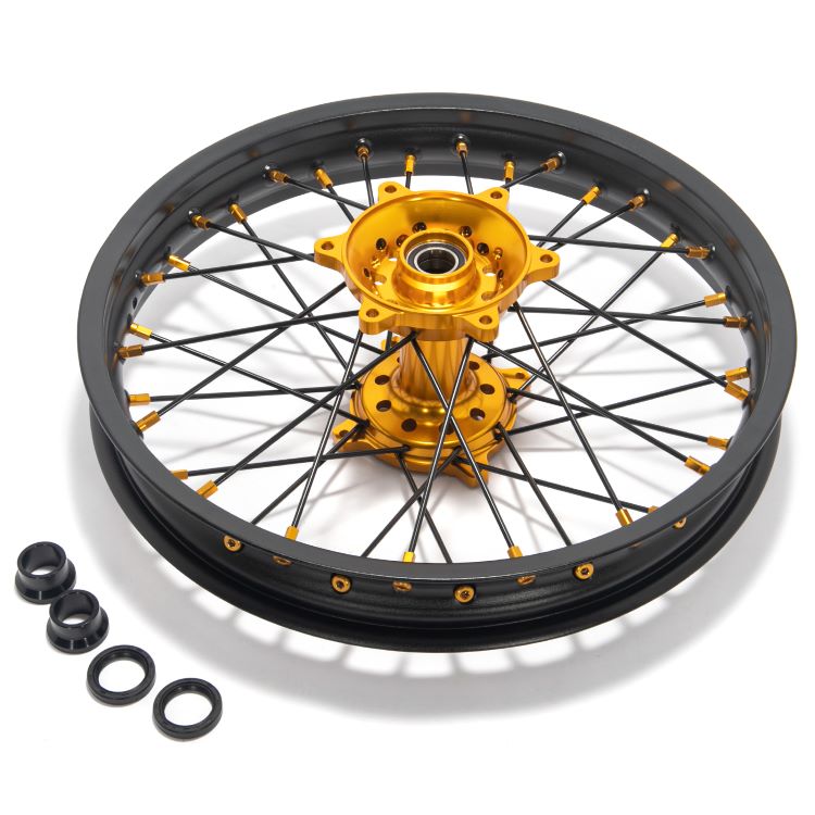 For Suzuki RMZ250 2007-2024 / RMZ450 2005-2024 21" 17" Front 19" 17" Rear Wheel Rim Hub Sets