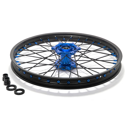 For Yamaha YZ250F YZ450F 2009-2013 YZF250 YZF450 21x1.6 Front 19x2.15 Rear Spoked Wheel Rim Hub Set
