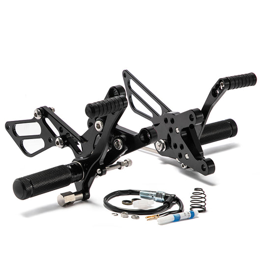 For Yamaha YZF-R3 / MT-03 2015-2024 CNC Rear Set Adjustable Foot Pegs