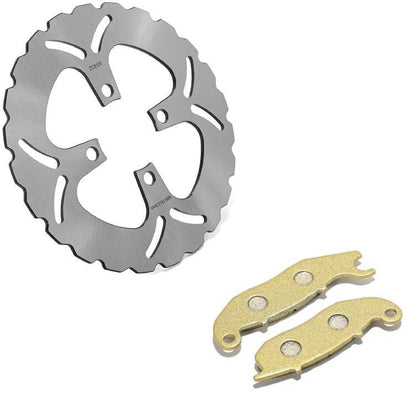 Front Rear Brake Rotors Pads for Honda Grom MSX 125 2013-2020 / Monkey 125 2019-2024