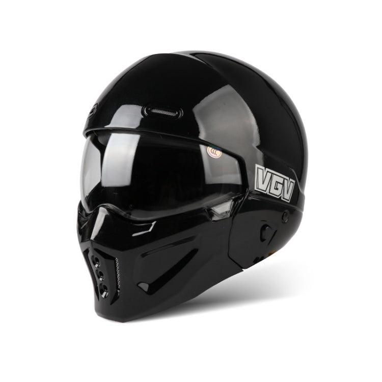 certified motorcycle helmet Penguin Headmaster Full-Face Caf Racer DOT available in three different shell sizes to ensure a proportionate fit Freego Custom AeroFlow Full-Face Helmet