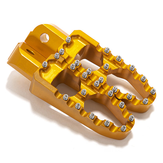 Returned Gold MX Billet Passenger Footpegs Footrest for Sur-Ron Ultra Bee
