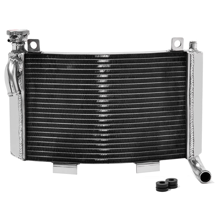 Heavy-Duty 26mm Aluminum Engine Cooling Radiator Replacement for Suzuki RGV 250 VJ22 1991-1996 17710-22D00