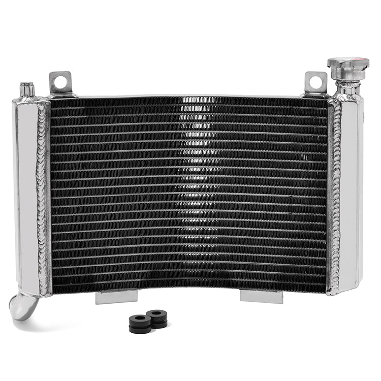 Heavy-Duty 26mm Aluminum Engine Cooling Radiator Replacement for Suzuki RGV 250 VJ22 1991-1996 17710-22D00