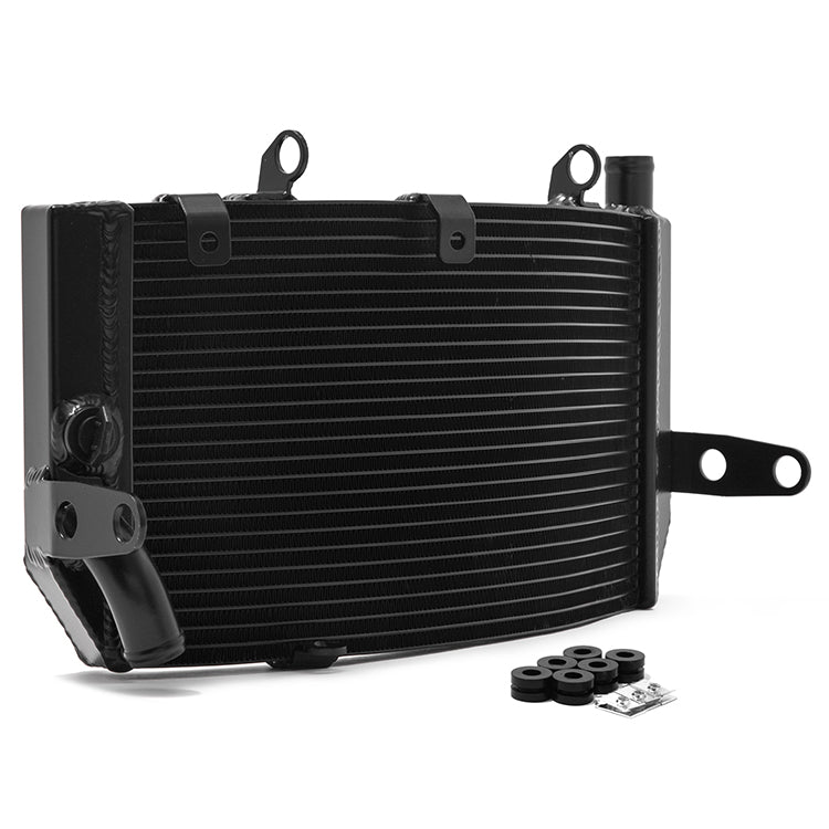 Heavy-Duty 26mm Core Black Aluminum Engine Cooling Radiator Replacement for Honda CBR 600 F F3