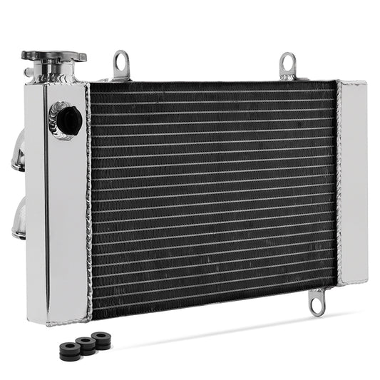 Heavy-Duty 30.2mm Core Aluminum Engine Cooling Radiator Replacement for Yamaha TZ250 3YL-12460-01