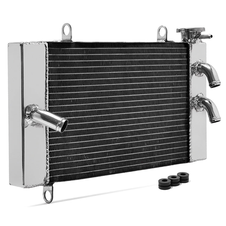 Heavy-Duty 30.2mm Core Aluminum Engine Cooling Radiator Replacement for Yamaha TZ250 3YL-12460-01