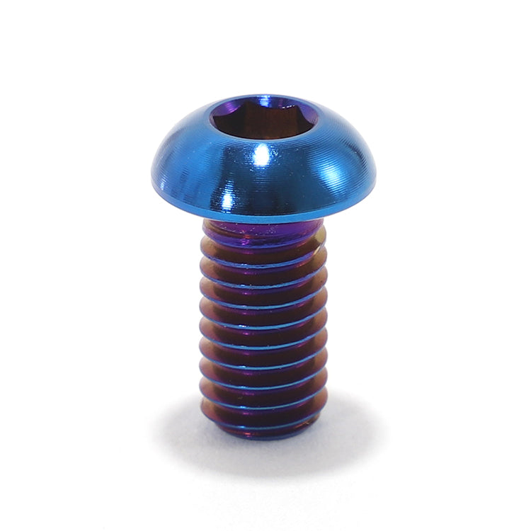 For Talaria Komodo Titanium Fastener Upgrade - Ultra-Light TC4 Burn Blue Bolt Set