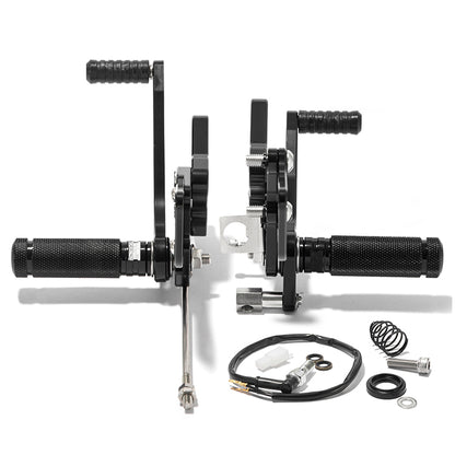 For Yamaha YZF-R3 / MT-03 2015-2024 CNC Rear Set Adjustable Foot Pegs