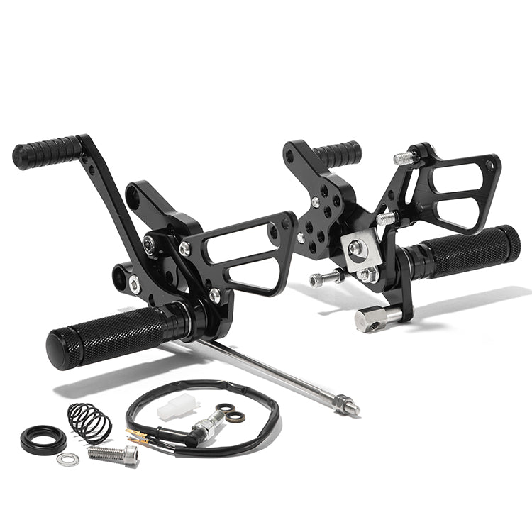 For Yamaha YZF-R3 / MT-03 2015-2024 CNC Rear Set Adjustable Foot Pegs