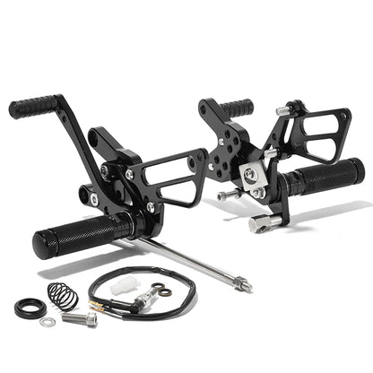 For Yamaha YZF-R3 / MT-03 2015-2024 CNC Rear Set Adjustable Foot Pegs