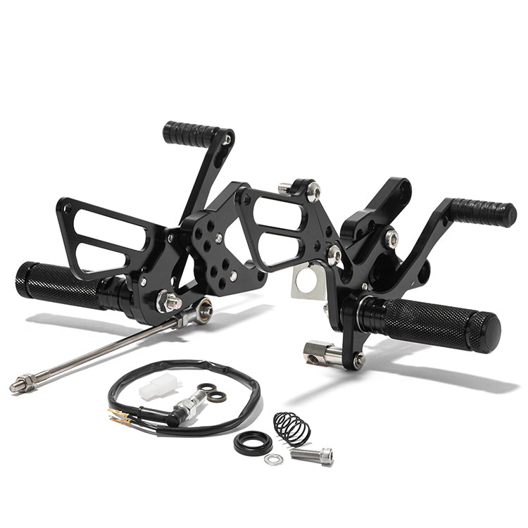 For Yamaha YZF-R3 / MT-03 2015-2024 CNC Rear Set Adjustable Foot Pegs