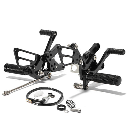 For Yamaha YZF-R3 / MT-03 2015-2024 CNC Rear Set Adjustable Foot Pegs