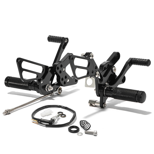 For Yamaha YZF-R3 / MT-03 2015-2024 CNC Rear Set Adjustable Foot Pegs