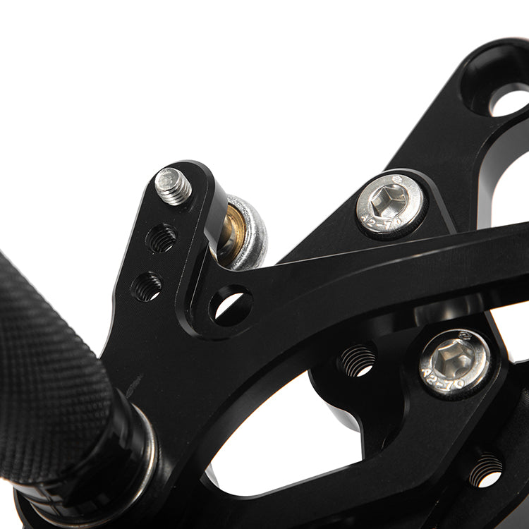 For Yamaha YZF-R3 / MT-03 2015-2024 CNC Rear Set Adjustable Foot Pegs