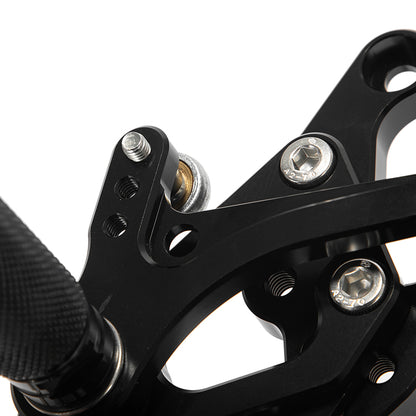 For Yamaha YZF-R3 / MT-03 2015-2024 CNC Rear Set Adjustable Foot Pegs