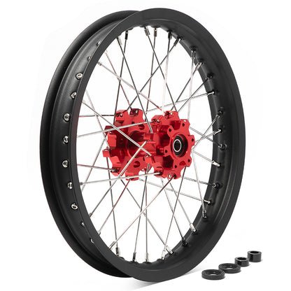 19" 17" Front 18" 17" 16" Rear Aluminum Spoke Wheel Rim Hub Sets for Talaria Sting MX5 Pro