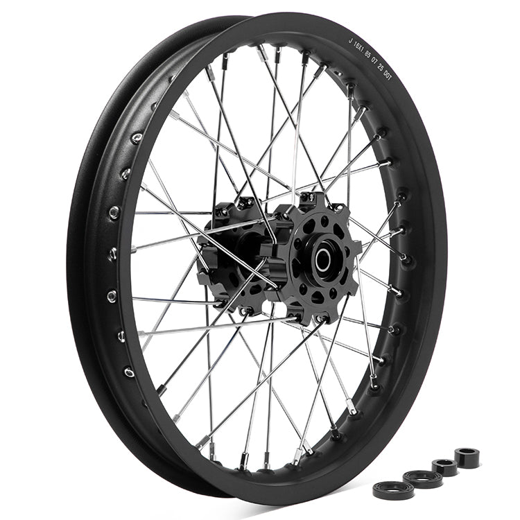 19" 17" Front 18" 17" 16" Rear Aluminum Spoke Wheel Rim Hub Sets for Talaria Sting MX5 Pro