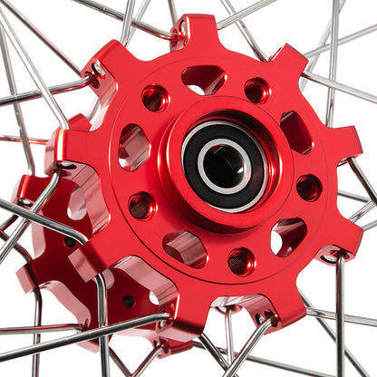 19" 17" Front 18" 17" 16" Rear Aluminum Spoke Wheel Rim Hub Sets for Talaria Sting MX5 Pro