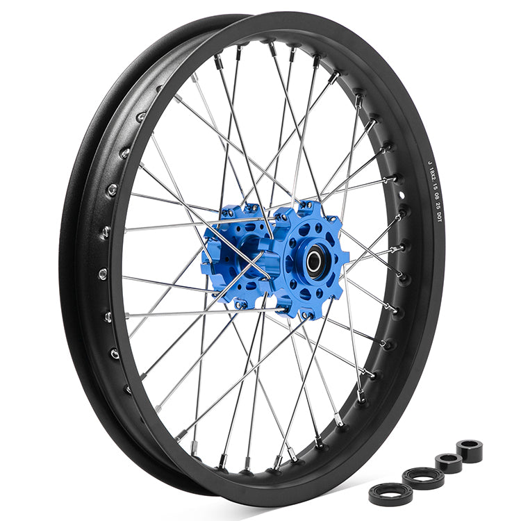 19" 17" Front 18" 17" 16" Rear Aluminum Spoke Wheel Rim Hub Sets for Talaria Sting MX5 Pro