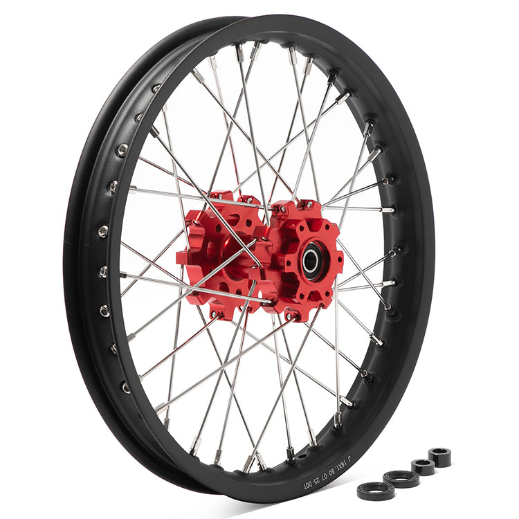 19" 17" Front 18" 17" 16" Rear Aluminum Spoke Wheel Rim Hub Sets for Talaria Sting MX5 Pro