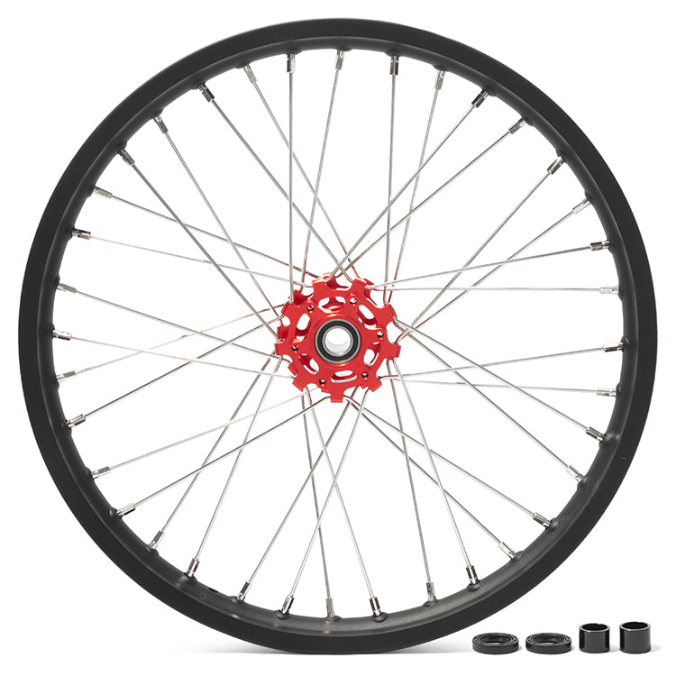 19" 17" Front 18" 17" 16" Rear Aluminum Spoke Wheel Rim Hub Sets for Talaria Sting MX5 Pro