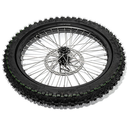 19×1.4 Front Wheel Rim Hub Tire & Rotor Set for Surron Light Bee X S / Talaria Sting MX3 / R MX4 / Segway X160 X260