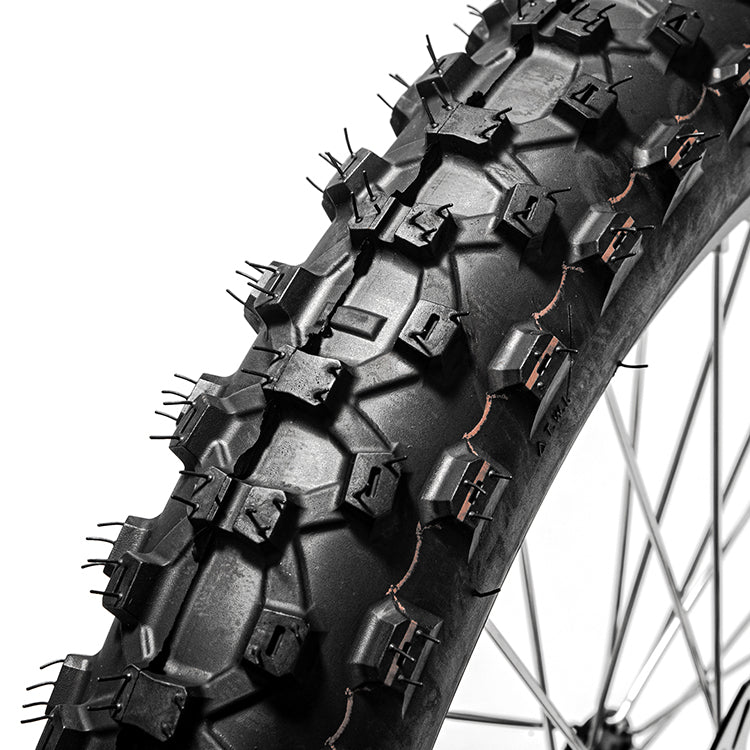 19×1.4 Front Wheel Rim Hub Tire & Rotor Set for Surron Light Bee X S / Talaria Sting MX3 / R MX4 / Segway X160 X260