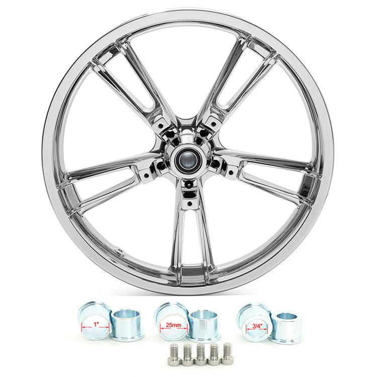 21x3.5" For Harley Davidson Touring 2000-2007 Front Dual Disc Enforcer Wheel Rim