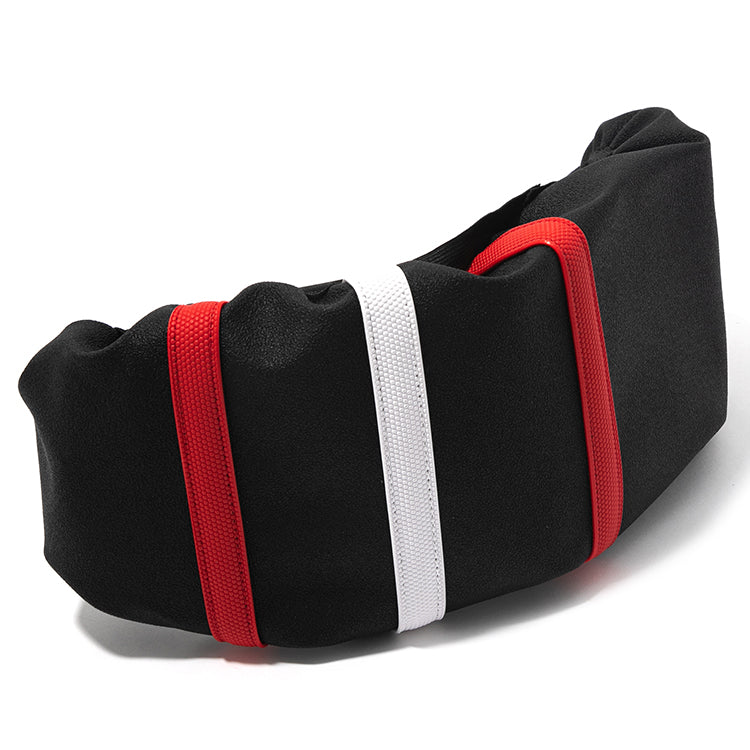 MX Ribbed Non-Slip Seat Cover for Surron Light Bee 2 (Black/Red/White)