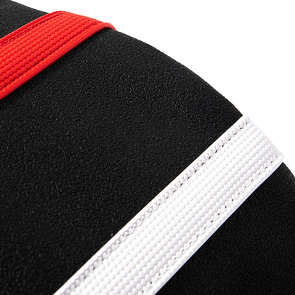 MX Ribbed Non-Slip Seat Cover for Surron Light Bee 2 (Black/Red/White)