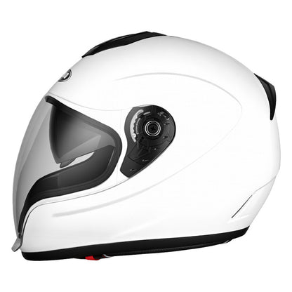 Motorcycle flip-up helmet
