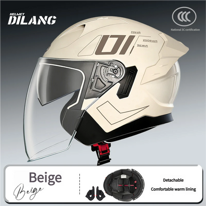 3C certified motorcycle half helmet