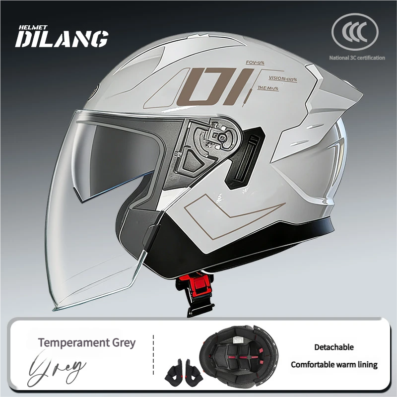 3C certified motorcycle half helmet