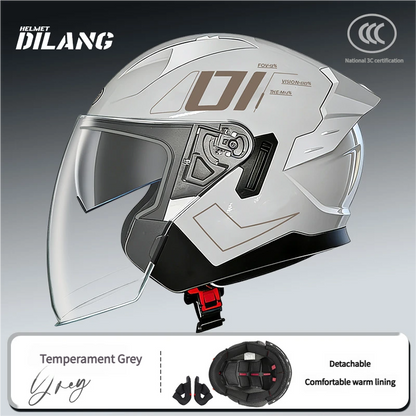 3C certified motorcycle half helmet