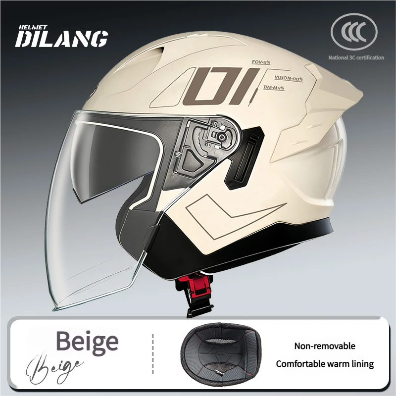 3C certified motorcycle half helmet