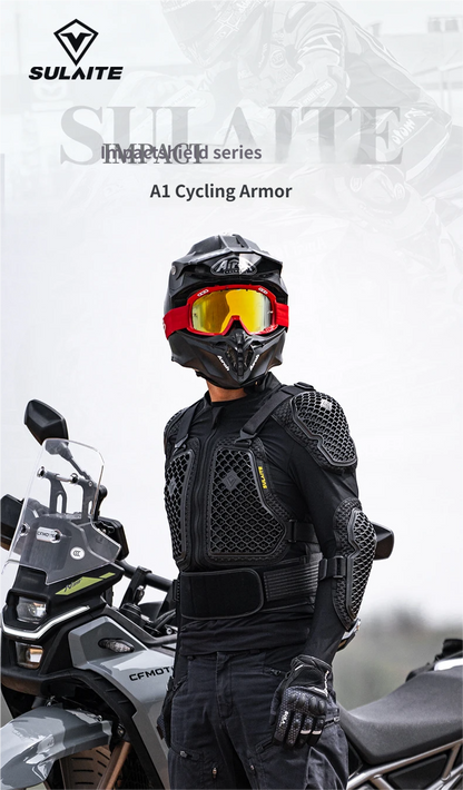 SULAITE ImpactShield A1 Motorcycle Armor Jacket