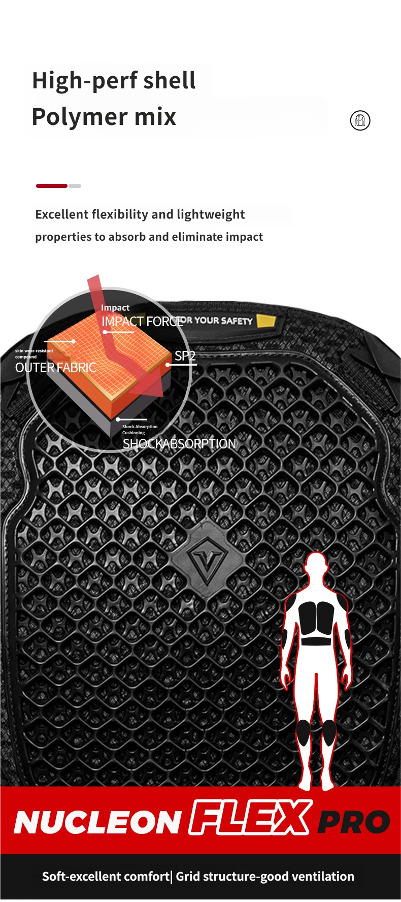 SULAITE ImpactShield A1 Motorcycle Armor Jacket