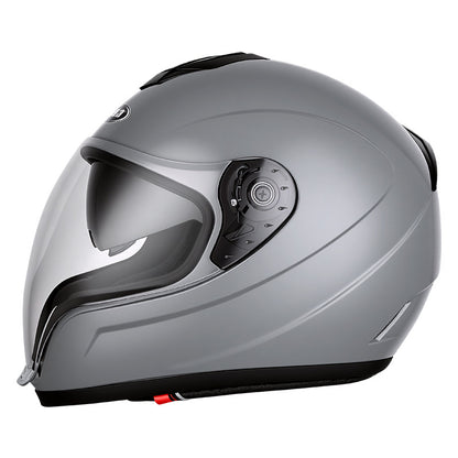 Motorcycle flip-up helmet