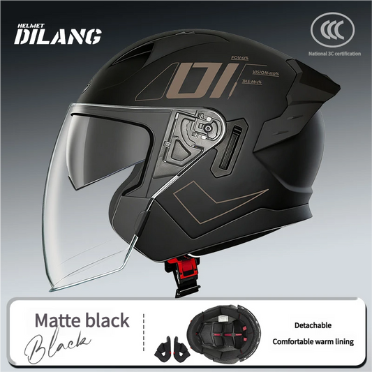 3C certified motorcycle half helmet