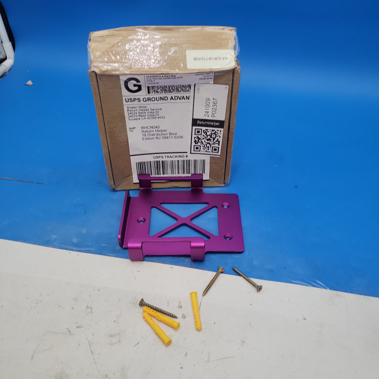 Purple Aluminum Charger Wall Mount For Sur-ron Light Bee X / Talaria Sting / Segway X160 X260 / 79Bike Falcon M