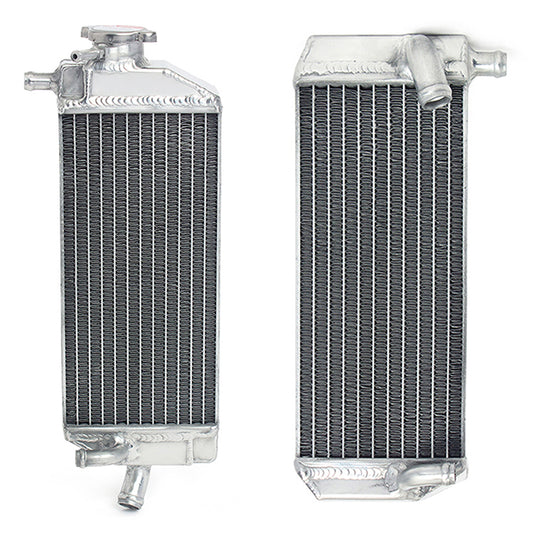 For Suzuki RM125 2001-2008 Motorcycle Aluminum Engine Water Cooler Radiator